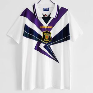Scotland 1994/96 Uit tenue Korte Mouw Retro Voetbalshirts