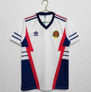 Yugoslavia 1990 Uit tenue Korte Mouw Retro Voetbalshirts