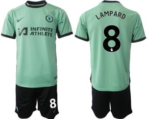 Chelsea Frank Lampard #8 Derde tenue Mensen 2023-24 Korte Mouw (+ Korte broeken) Voetbalshirts