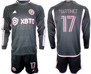 Inter Miami CF Josef Martinez #17 Uit tenue Mensen 2023-24 Lange Mouwen (+ Korte broeken) Voetbalshirts