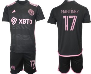 Inter Miami Josef Martinez #17 Uit tenue Mensen 2023-24 Korte Mouw (+ Korte broeken) Voetbalshirts