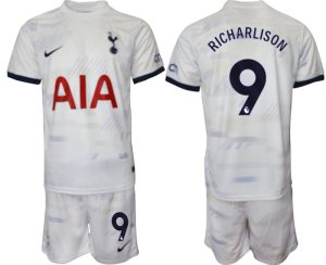 Tottenham Hotspur Richarlison #9 Thuis tenue 2023-24 Mensen Korte Mouw (+ Korte broeken) Voetbalshirts