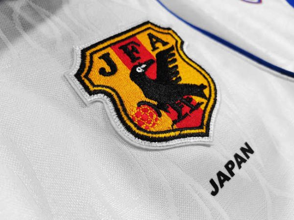 Japan WK 1998 Uit tenue Korte Mouw Retro Voetbalshirts-3