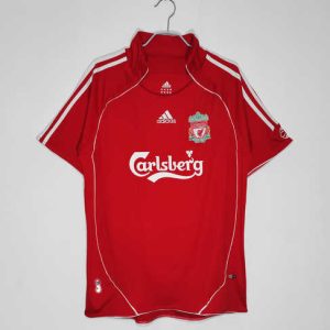 Liverpool 2006/07 Thuis tenue Korte Mouw Retro Voetbalshirts