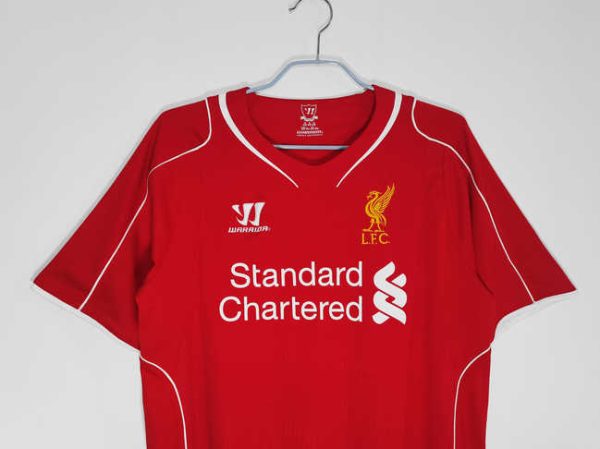 Liverpool 2014/15 Thuis tenue Korte Mouw Retro Voetbalshirts-2