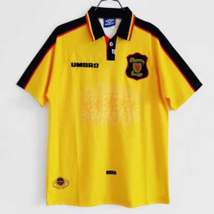 Schotland 1996/98 Uit tenue Korte Mouw Retro Voetbalshirts