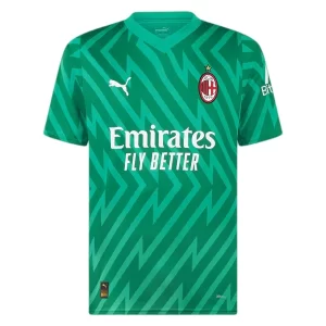 AC Milan Keeper Thuis tenue 2023-2024 Voetbalshirts Korte Mouw