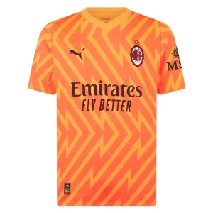 AC Milan Keeper Uit tenue 2023-2024 Voetbalshirts Korte Mouw