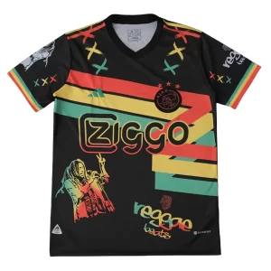 AFC Ajax Thuis tenue Limited Edition Bob Marley 2023-2024 Voetbalshirts Korte Mouw