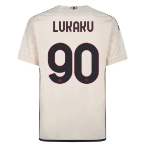 AS Roma Romelu Lukaku #90 Uit tenue 2023-2024 Voetbalshirts Korte Mouw