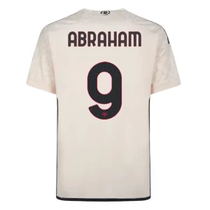 AS Roma Tammy Abraham #9 Uit tenue 2023-2024 Voetbalshirts Korte Mouw