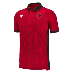 Albanië Thuis tenue EK 2024 Voetbalshirts Korte Mouw