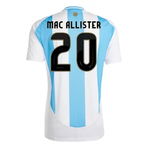 Argentinië Alexis Mac Allister #20 Thuis tenue Copa América 2024 Voetbalshirts Korte Mouw