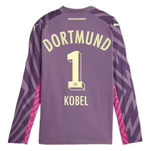 BVB Borussia Dortmund Kobel #1 Keeper Thuis tenue 2023-2024 Voetbalshirts Lange Mouwen