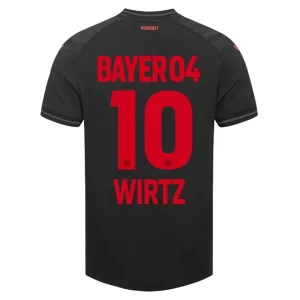Bayer 04 Leverkusen Florian Wirtz #10 Thuis tenue 2023-2024 Voetbalshirts Korte Mouw