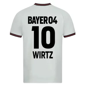 Bayer 04 Leverkusen Florian Wirtz #10 Uit tenue 2023-2024 Voetbalshirts Korte Mouw