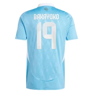 België Johan Bakayoko #19 Uit tenue EK 2024 Voetbalshirts Korte Mouw