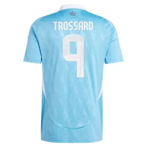 België Leandro Trossard #9 Uit tenue EK 2024 Voetbalshirts Korte Mouw