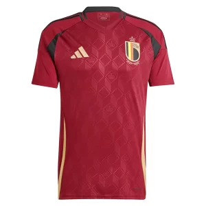 België Thuis tenue EK 2024 Voetbalshirts Korte Mouw