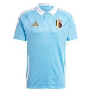 België Uit tenue EK 2024 Voetbalshirts Korte Mouw