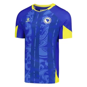 Bosnië en Herzegovina Thuis tenue EK 2024 Voetbalshirts Korte Mouw