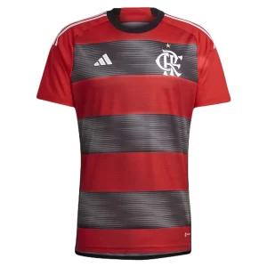 CR Flamengo Thuis tenue 2023-2024 Voetbalshirts Korte Mouw
