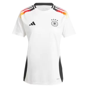Dames Duitsland Thuis tenue EK 2024 Voetbalshirts Korte Mouw