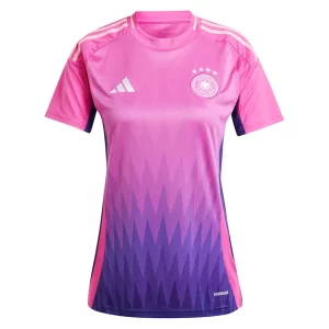 Dames Duitsland Uit tenue EK 2024 Voetbalshirts Korte Mouw
