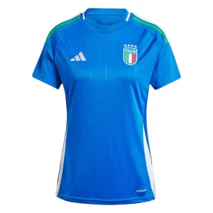 Dames Italië Thuis tenue EK 2024 Voetbalshirts Korte Mouw