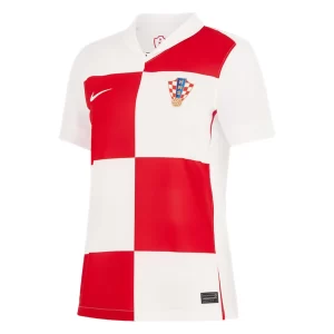 Dames Kroatië Thuis tenue EK 2024 Voetbalshirts Korte Mouw