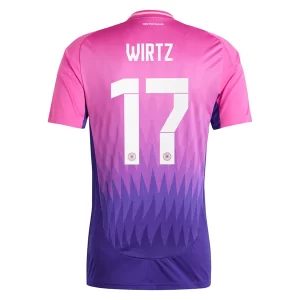 Duitsland Florian Wirtz #17 Uit tenue EK 2024 Voetbalshirts Korte Mouw