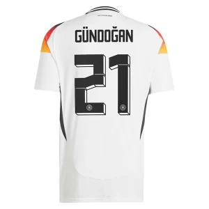 Duitsland Ilkay Gundogan #21 Thuis tenue EK 2024 Korte Mouw Voetbalshirts