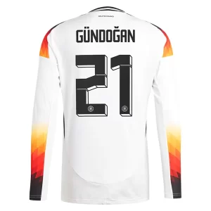 Duitsland Ilkay Gundogan #21 Thuis tenue EK 2024 Lange Mouwen Voetbalshirts