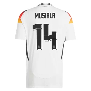 Duitsland Jamal Musiala #14 Thuis tenue EK 2024 Voetbalshirts Korte Mouw