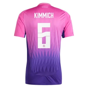 Duitsland Joshua Kimmich #6 Uit tenue EK 2024 Voetbalshirts Korte Mouw