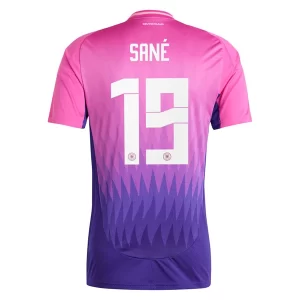 Duitsland Leroy Sane #19 Uit tenue EK 2024 Voetbalshirts Korte Mouw