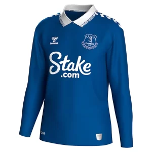 Everton Thuis tenue 2023-2024 Voetbalshirts Lange Mouwen