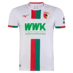 FC Augsburg Thuis tenue 2023-2024 Voetbalshirts Korte Mouw