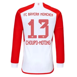 FC Bayern München Eric Maxim Choupo-Moting #13 Thuis tenue 2023-2024 Voetbalshirts Lange Mouwen