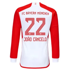 FC Bayern München Joao Cancelo #22 Thuis tenue 2023-2024 Voetbalshirts Lange Mouwen