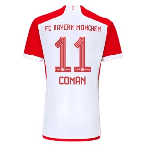 FC Bayern München Kingsley Coman #11 Thuis tenue 2023-2024 Voetbalshirts Korte Mouw