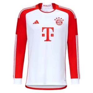 FC Bayern München Thuis tenue 2023-2024 Voetbalshirts Lange Mouwen