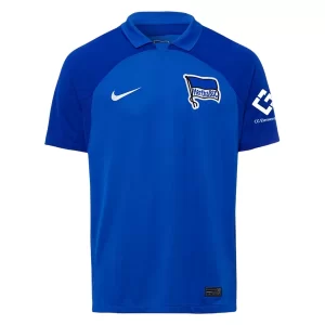 Hertha Berlin Uit tenue 2023-2024 Voetbalshirts Korte Mouw