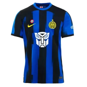 Inter Milan Thuis tenue Transformers 2023-2024 Voetbalshirts Korte Mouw