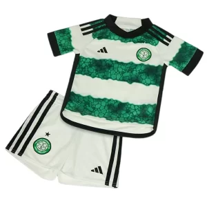 Kids Celtic Thuis tenue 2023-2024 Voetbalshirts Korte Mouw (+ Korte broeken)