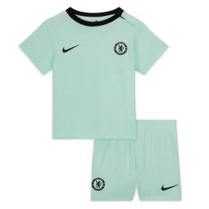 Kids Chelsea Derde tenue 2023-2024 Voetbalshirts Korte Mouw (+ Korte broeken)