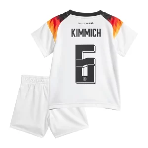 Kids Duitsland Joshua Kimmich #6 Thuis tenue EK 2024 Voetbalshirts Korte Mouw (+ Korte broeken)