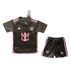 Kids Inter Miami CF Uit tenue 2024-2025 Voetbalshirts Korte Mouw