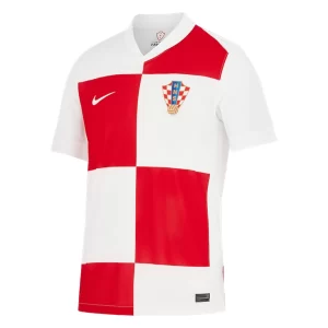 Kroatië Thuis tenue EK 2024 Voetbalshirts Korte Mouw