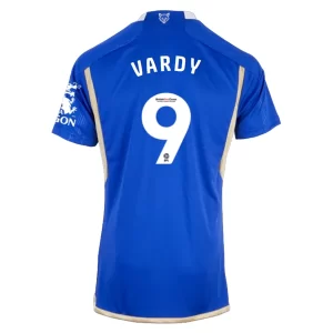 Leicester City Jamie Vardy #9 Thuis tenue 2023-2024 Voetbalshirts Korte Mouw